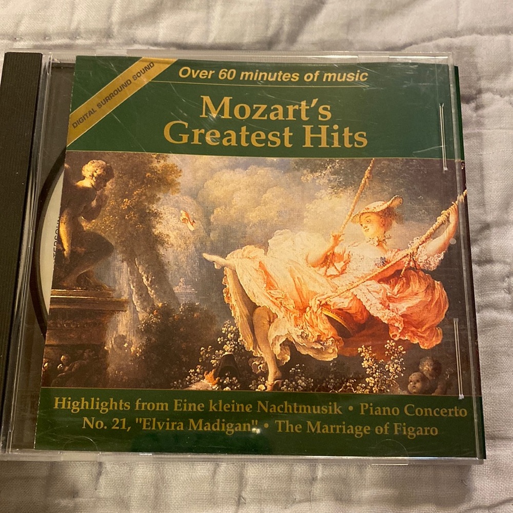 Gently used 🎶🎼Mozart’s Greatest Hits🎶🌿
